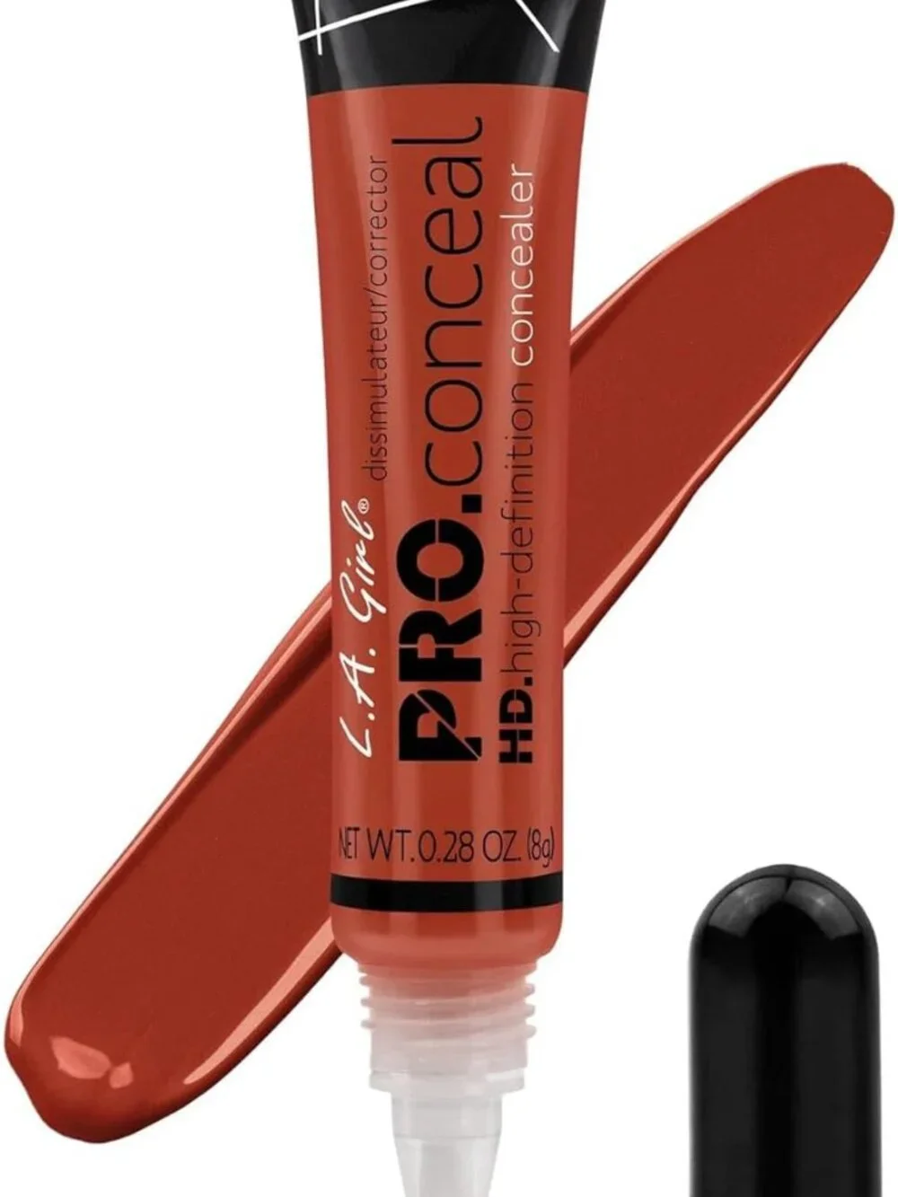 Lot of 2 LA Girl HD Pro High-definition Concealer - 967 Reddish